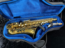 Vintage King Super 20 Full Pearls Alto Saxophone, Serial #313412